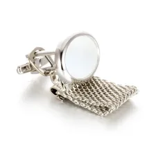 Mother of Pearl Cuff Links Copper Cufflinks