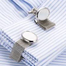 Mother of Pearl Cuff Links Copper Cufflinks