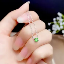 18K Gold-Plated Cat-Themed Jewelry Set For 4mm Round Gemstones 925 Silver Ring &amp; Pendant Unset