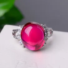 18K Gold Plated S925 Sterling Silver Ring Settings - Oval 9x11/10x12/11x13/12x14mm Jadeite