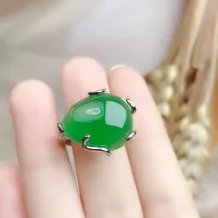 18K Gold-Plated Universal Ring Setting – Compatible with Pear, Oval &amp; Fancy-Shaped Stones