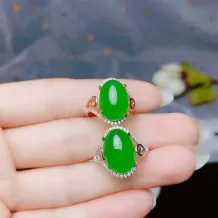 18K Gold-Plated Women's Ring Settings for Oval Stones (7x9mm to 11x13mm, S925)