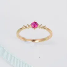 3*3/4/5/7mm Round Gemstones Silver Gold Plated Prong Bezel Ring Setting