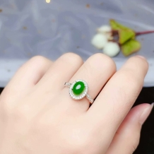 4*6/5*7/6*8/7*9/8*10/10*12/10*14mm Oval Prong Ring Setting 925 Sterling Silver Rose Gold Plated