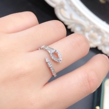 4*6mm Teardrop Shape 925 Sterling Silver Gold Plated Snake Design