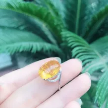 4x6mm to 12x15mm 925 Sterling Silver Gold-Plated Ring Mounts for Cabochon