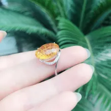 4x6mm to 12x15mm 925 Sterling Silver Gold-Plated Ring Mounts for Cabochon