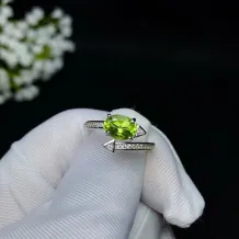 925 Silver Rose Gold Ring Settings for 5x7/8x10mm Oval Gemstones