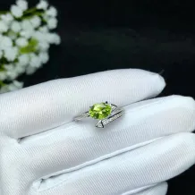 925 Silver Rose Gold Ring Settings for 5x7/8x10mm Oval Gemstones