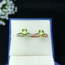 925 sterling gold plated Bamboo-Joint Ring Setting for 4x6 5x6 5x7 6x8mm Oval Jade