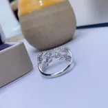 925 Sterling Silver Gold Plated For Natural Sapphire & Emerald 3mm Round