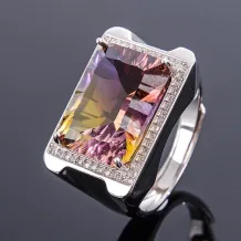 925 Sterling Silver Gold Plated For Rectangle 9x11 10x12 10x14 11x15 12x16mm Colored Gems