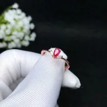 925 Sterling Silver Gold-Plated Pendant Setting for 3x5 4x6mm Pear-Shaped Colored Gemstones