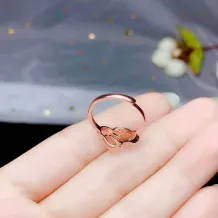 925 Sterling Silver Gold Plated Ring Mount For Oval 5x7mm Gemstones