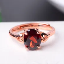 925 Sterling Silver Rose Gold Plated For Egg Ring Oval 4*6 5*7 7*9 8*10 9*11mm Gemstones