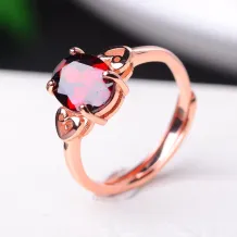 925 Sterling Silver Rose Gold Plated For Egg Ring Oval 4*6 5*7 7*9 8*10 9*11mm Gemstones
