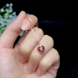 925 Sterling Silver Unset Jewelry Setting Set (Ring/Pendant/Earrings) for 5x5mm & 6x6mm Heart-Shaped Colored Gemstones