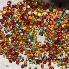 Natural Ceylon Blue Sapphire Loose Stones (3x4mm) Custom Setting for Bracelet/Necklace/Stacking Ring (DIY Available)