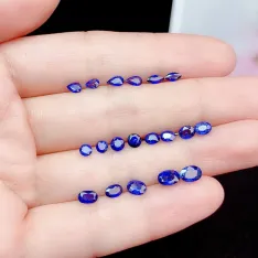 Natural Ceylon Sapphire Gemstones 3-6mm with Free Setting for Ring/Bracelet/Necklace