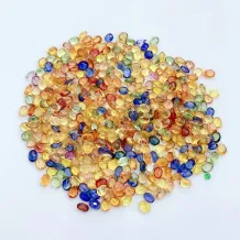 Natural Colorful Sapphire Gemstones 3-7mm for Ring/Bracelet/Earring DIY Jewelry Making