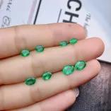 Natural Emerald Gemstones - Loose Stones for Jewelry Setting (Square, Round, Oval, Marquise & Pear Cuts)