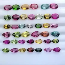 Natural Tourmaline Gemstones (High Fire) - Custom Jewelry Setting for Rings, Pendants &amp; Bracelets