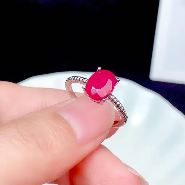 S925 18K Gold Plated Twisted Ring Setting - 4-9mm Oval Gemstone Mounting