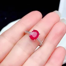 S925 18K Gold Plated Twisted Ring Setting - 4-9mm Oval Gemstone Mounting