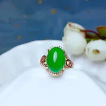 S925 Gold Halo Ring Settings For 7x9mm to 11x13mm Oval Stones Diamond-Accented