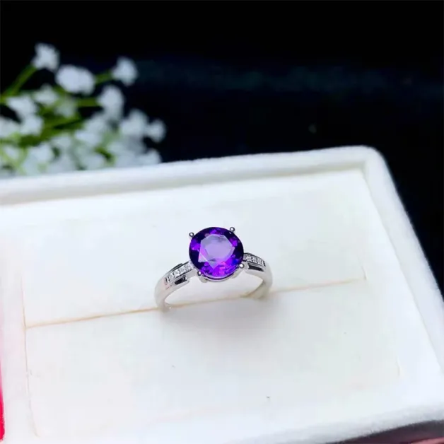 S925 Gold-Plated Moissanite Ring Settings - 6x6 & 8x8mm Round DIY