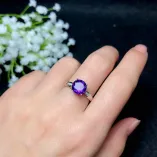 S925 Gold-Plated Moissanite Ring Settings - 6x6 & 8x8mm Round DIY