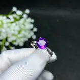 S925 Gold-Plated Moissanite Ring Settings - 6x6 & 8x8mm Round DIY