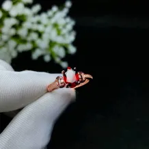 S925 Gold-Plated Ring Settings for Oval Stones - 5x7 to 9x11mm Unset