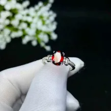 S925 Gold-Plated Ring Settings for Oval Stones - 5x7 to 9x11mm Unset