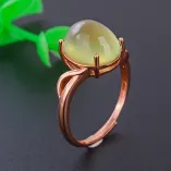 S925 Sterling Silver Adjustable Ring Settings for 6x8 8x10 10x12mm Stones (Unset)