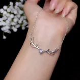 S925 Sterling Silver Moonstone Jewelry Setting Set - 4x4mm Round (Ring, Pendant & Bracelet Mounts)