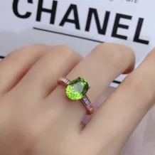 S925 Sterling Silver Oval Ring Settings for 4x6mm-12x16mm Gemstones