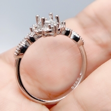 S925 Sterling Silver Ring For Oval 4x6mm Colored Gemstones