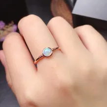 Silver Plated 18k Gold Ring Settings Without Stones For Oval 4*4/5*5/6*6mm Gemstone