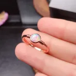 Silver Plated 18k Gold Ring Settings Without Stones For Oval 4*4/5*5/6*6mm Gemstone
