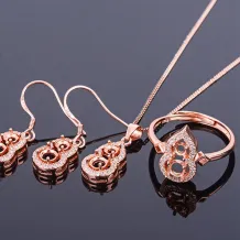 Sterling Silver Gourd Ring Setting for 3/4mm Round Jadeite/Gemstones